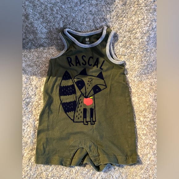6-12 months GAP Rascal tank top onesie - Picture 1 of 2